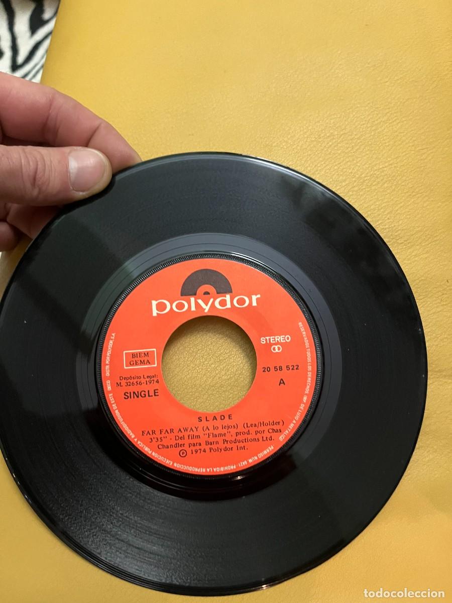 Discos de vinilo: Slade Far Far Away single - Foto 3