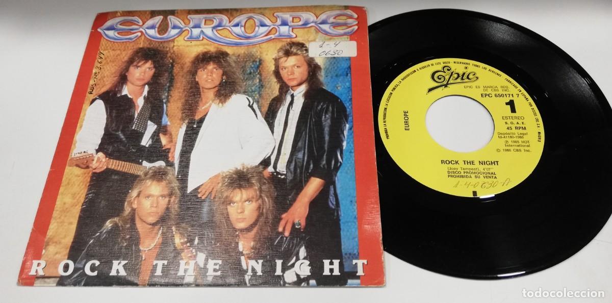 Discos de vinil: SCO20-Europe - Rock The Night (7&rdquo;, S/Sided, Promo)