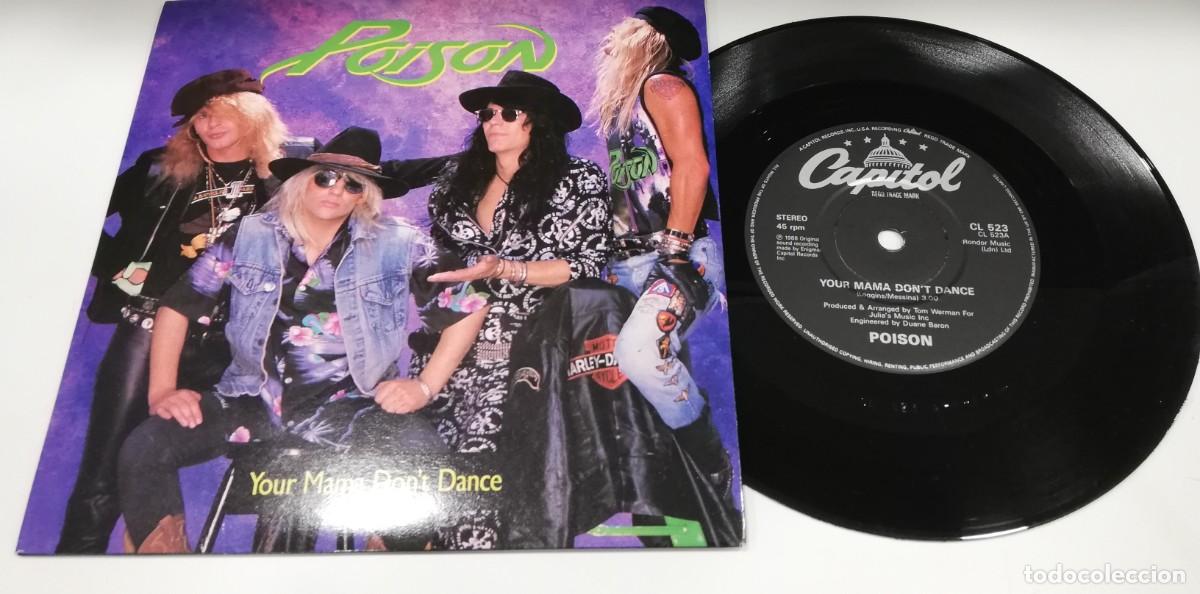 Discos de vinil: SCO20-Poison - Your Mama Don't Dance (7&rdquo;, Single, Pap)