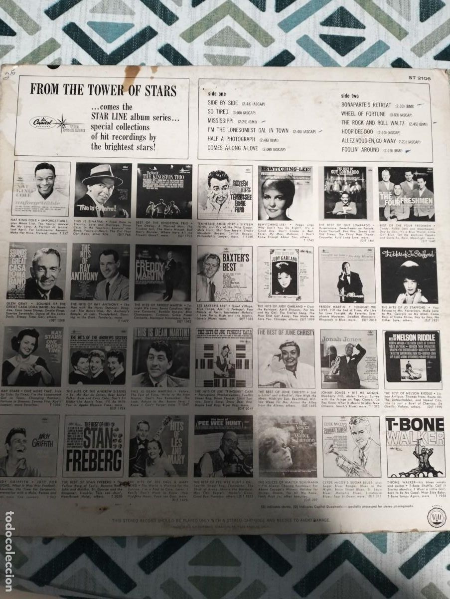 Discos de vinilo: Kay Starr LP edici&oacute;n USA - Foto 2