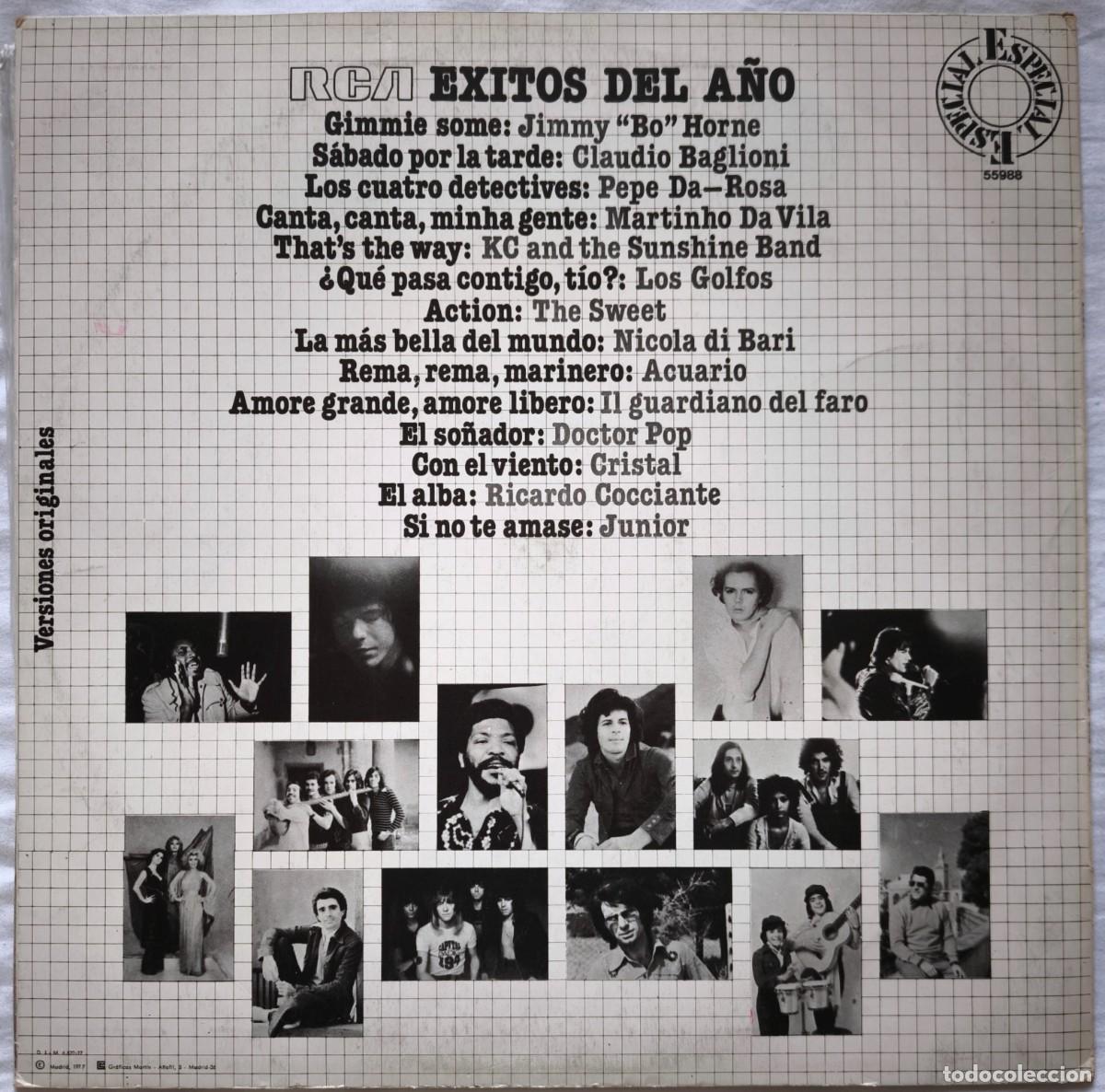 Discos de vinilo: RCA: &Eacute;xitos del A&ntilde;o (1977) - Foto 2
