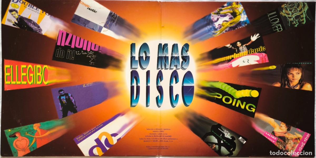 Discos de vinilo: Lo M&aacute;s Disco 3 (2xLP) 1992 - Foto 3