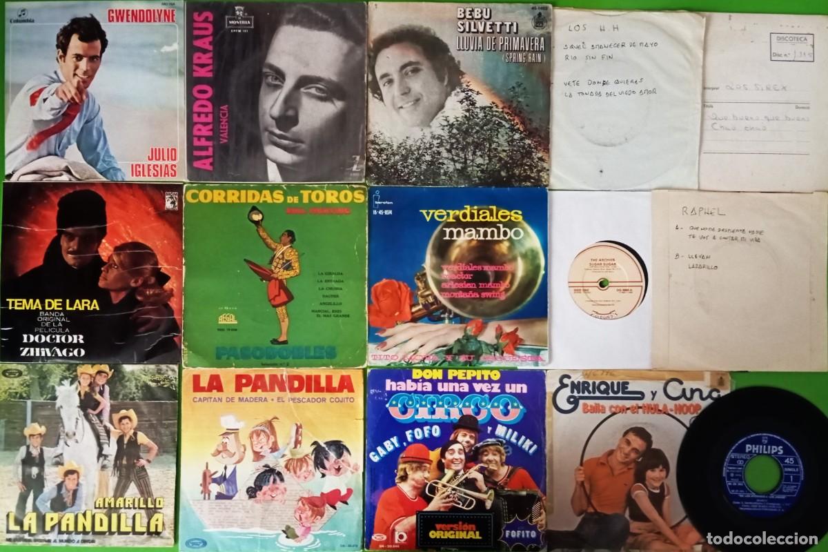 Discos de vinilo: Lote de 30 Singles y EPs (Varios estilos) - Foto 3