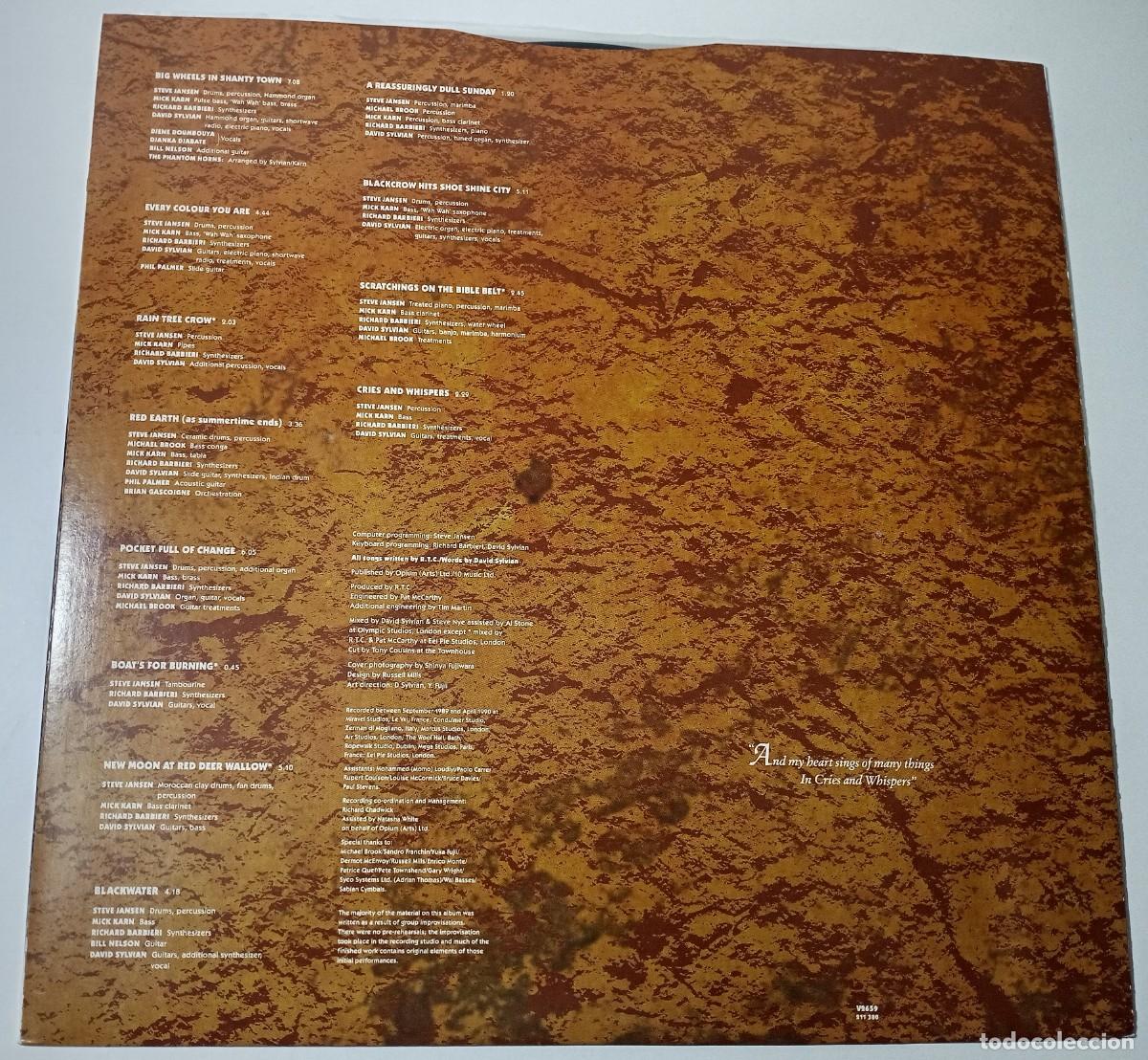 Discos de vinilo: Rain Tree Crow &ndash; Rain Tree Crow - Foto 4