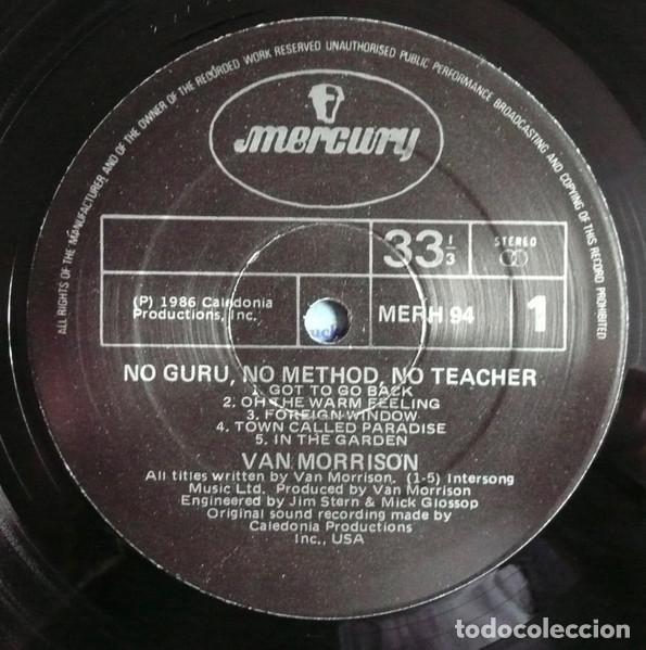 Discos de vinilo: Van Morrison &ndash; No Guru, No Method, No Teacher LP - Foto 3