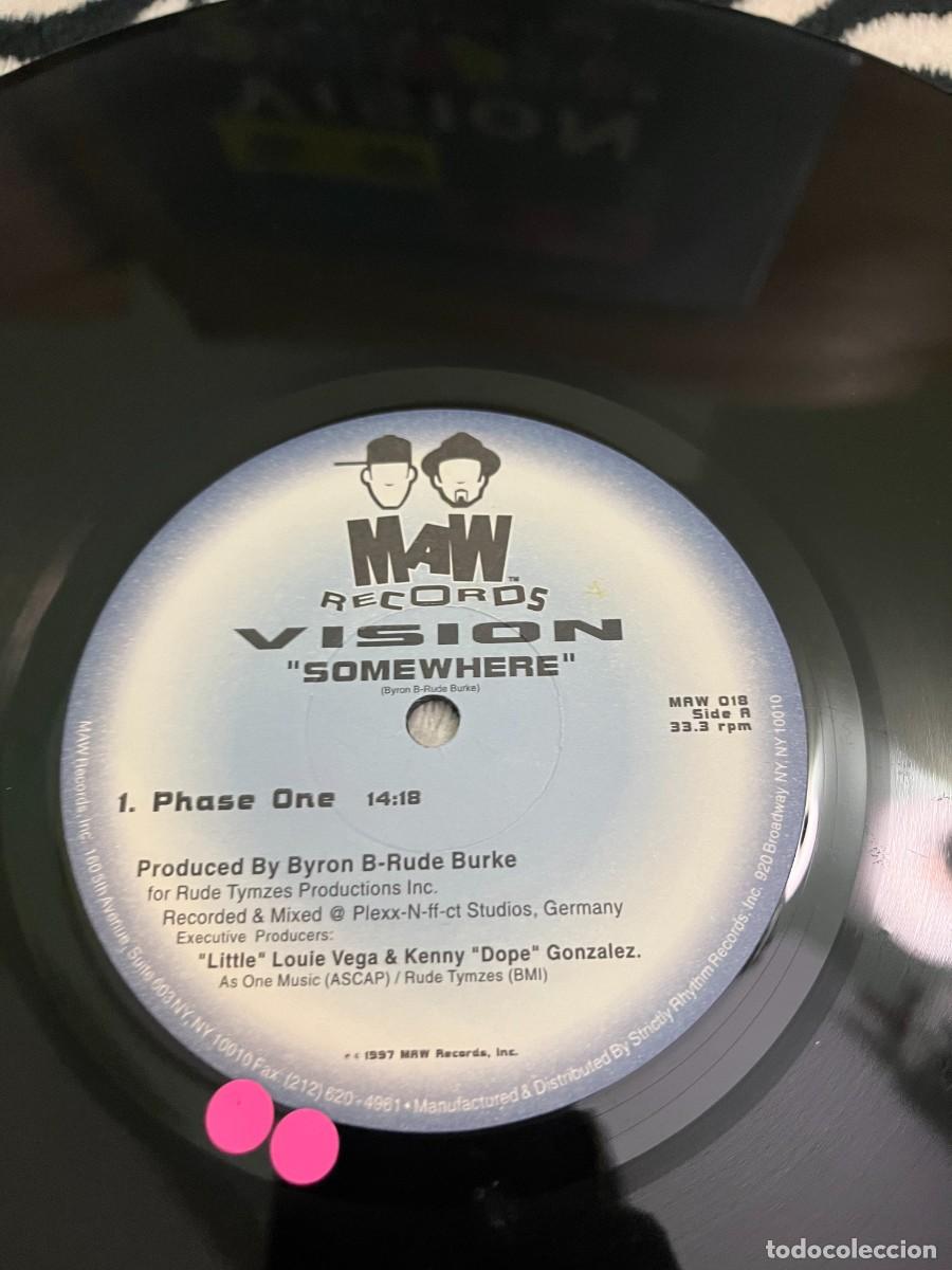 Discos de vinilo: Vision Somewhere maxi .... - Foto 3
