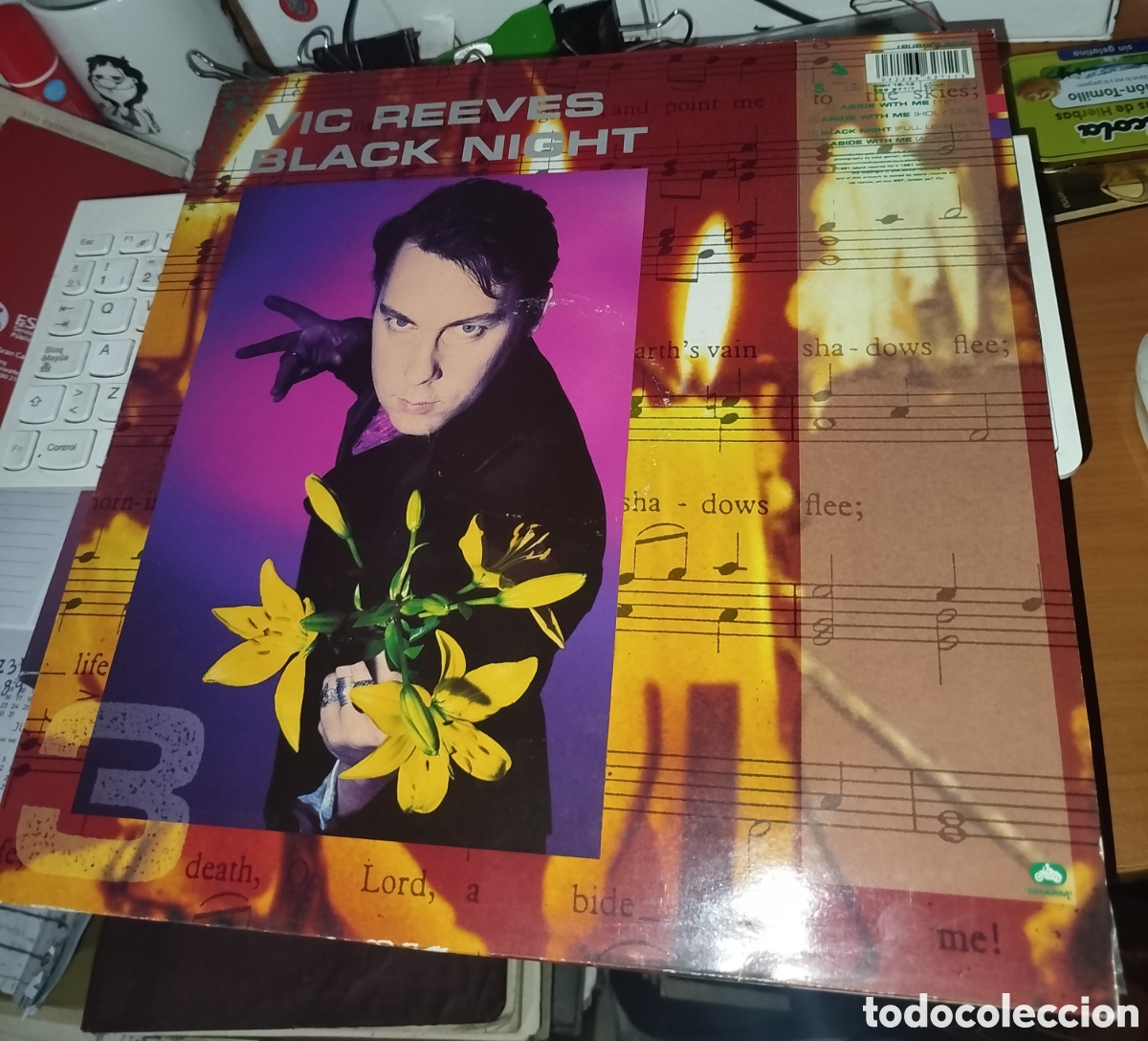 Discos de vinilo: Vic Reeves -Abide With Me. - Foto 2