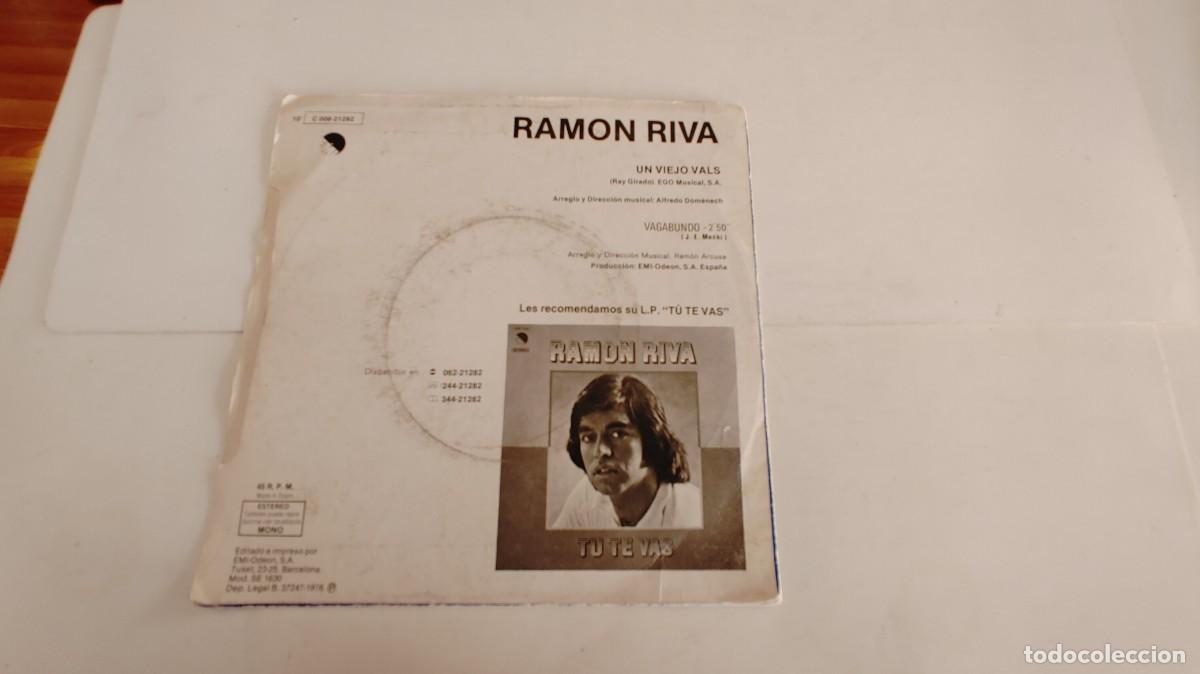 Discos de vinilo: RAMON RIVA-SINGLE UN VIEJO VALS - Foto 2