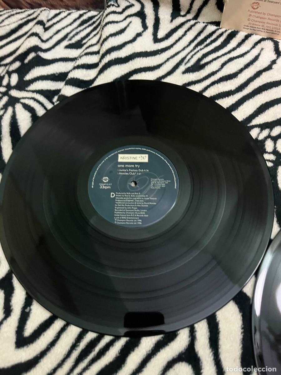 Discos de vinilo: Kristine W One More Try - Foto 3