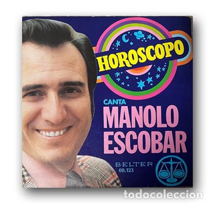 Discos de vinilo: Manolo Escobar &ndash; Horoscopo Single 7&rdquo; - Foto 1