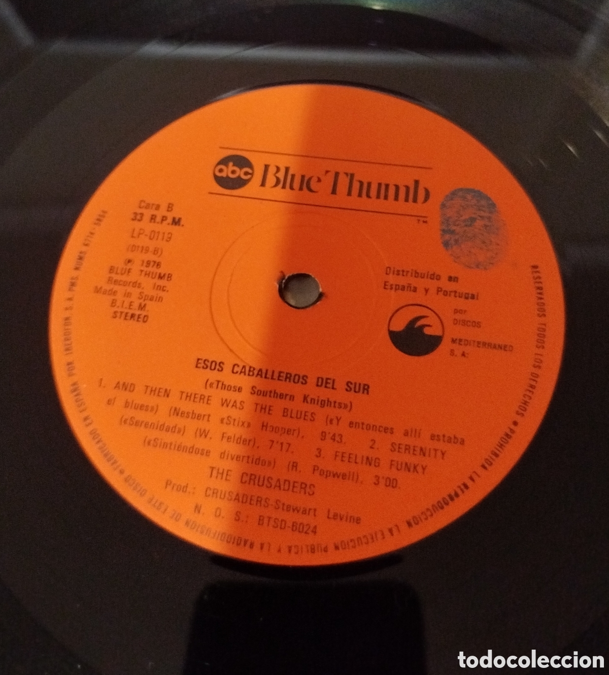 Discos de vinilo: The Crusader - those southern knights - Foto 3