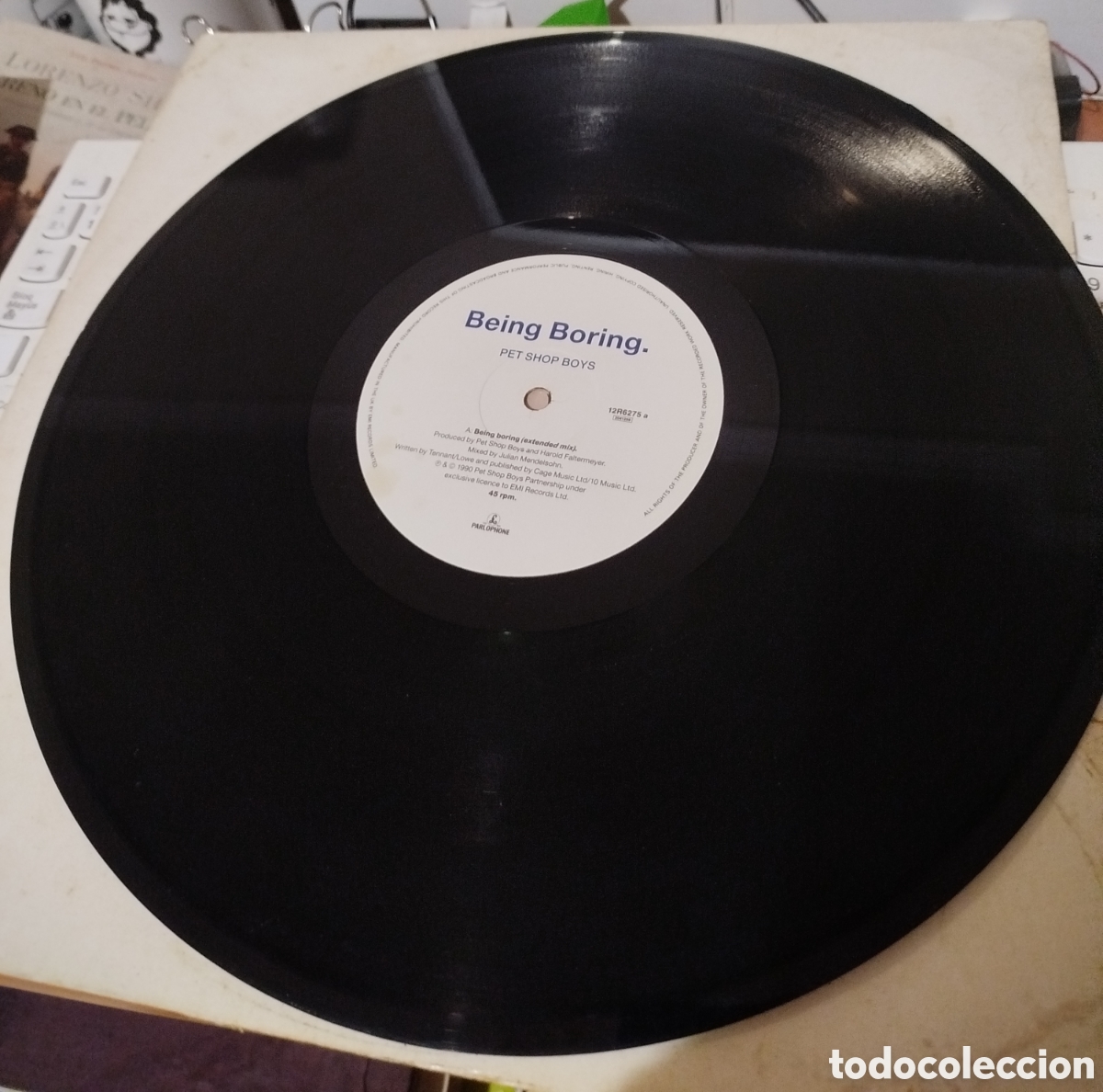 Discos de vinilo: Pet Shop Boys - Being Boring - Foto 5