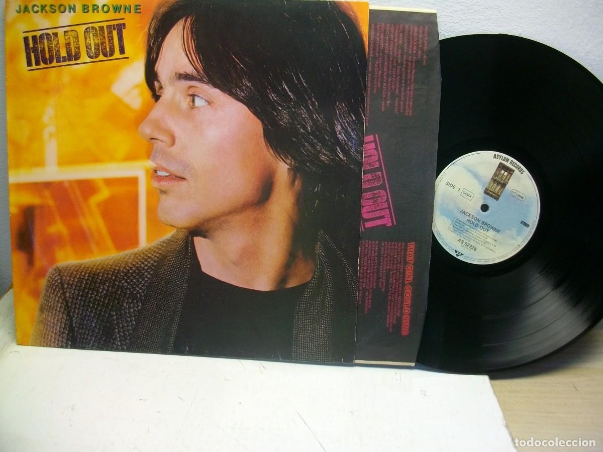 Discos de vinilo: Jackson Browne &ndash; Hold Out LP 1980 - Foto 1