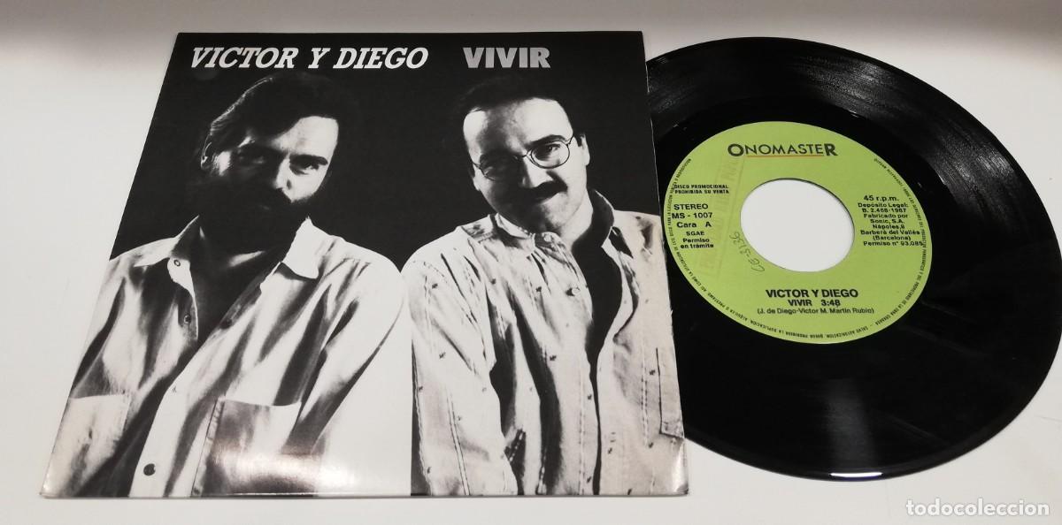 Dischi in vinile: SCO20-V&iacute;ctor Y Diego - Vivir (7&rdquo;, S/Sided, Promo)