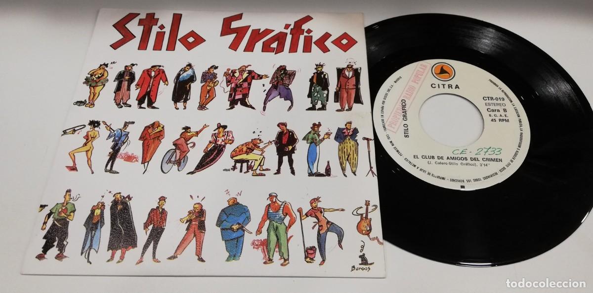 Dischi in vinile: SCO20-Stilo Gr&aacute;fico - La Piscina / El Club de los Amigos del Crimen (7&rdquo;, Single)
