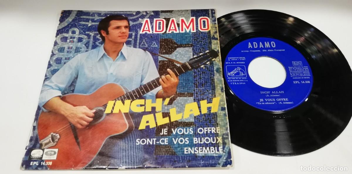 Discos de vinilo: SCO20-Adamo - Inch Allah (7&rdquo;, EP) - Foto 1