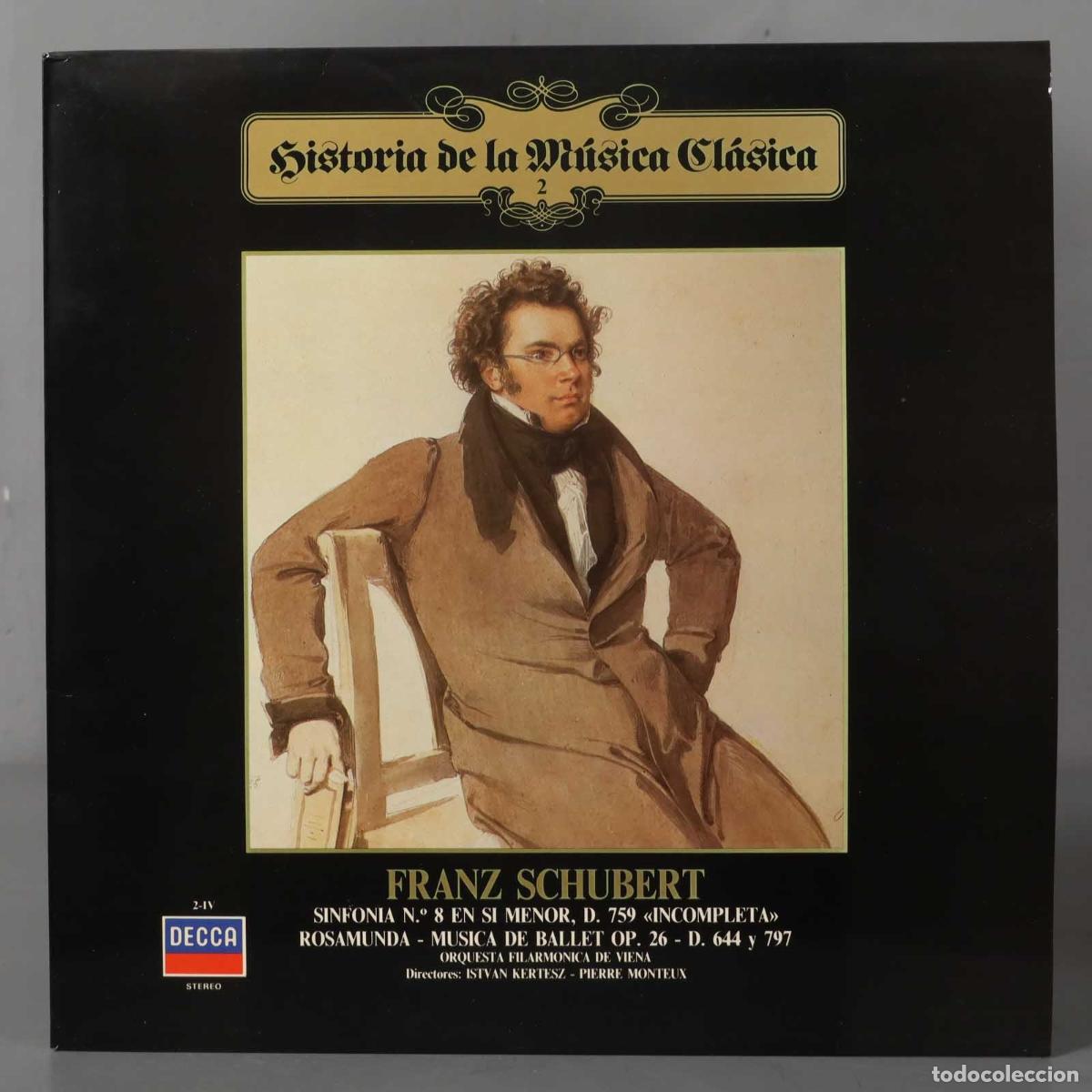 Discos de vinilo: LP. SCHUBERT. D 759 644 797. MONTEUX - Foto 1
