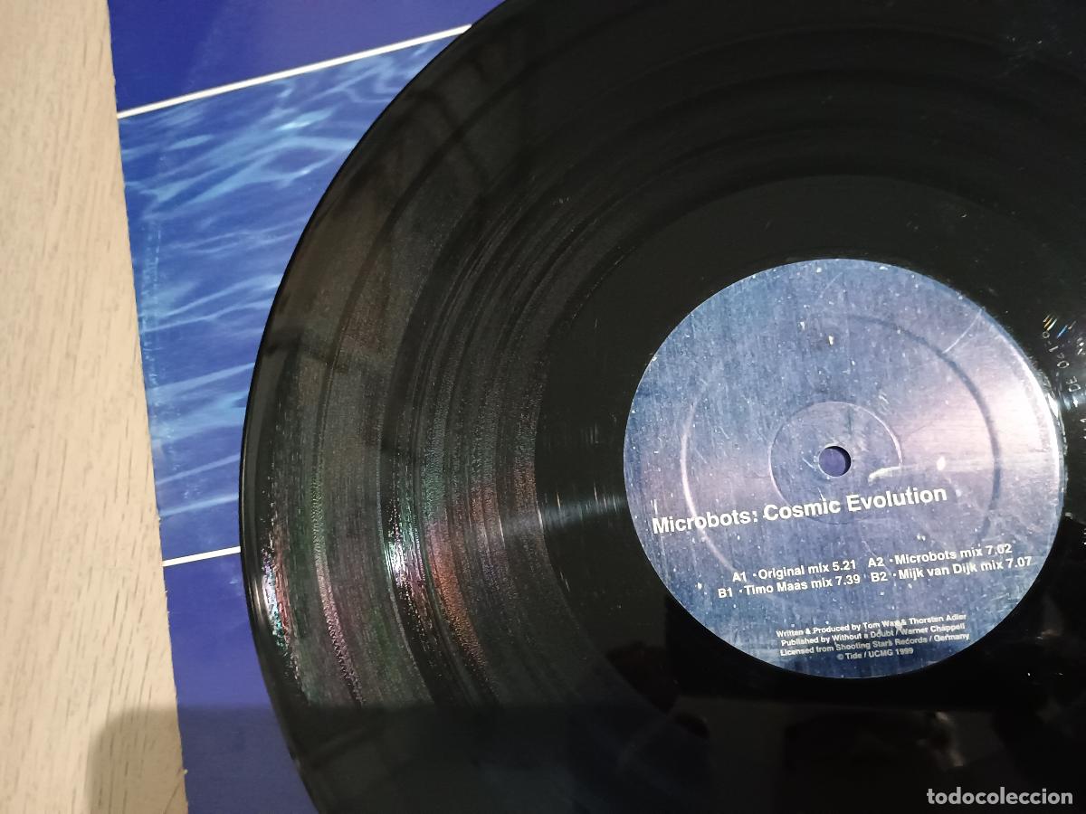 Discos de vinilo: Microbots &ndash; Cosmic Evolution UK 1999 Electronic Trance, Techno, Hard Trance - Foto 3