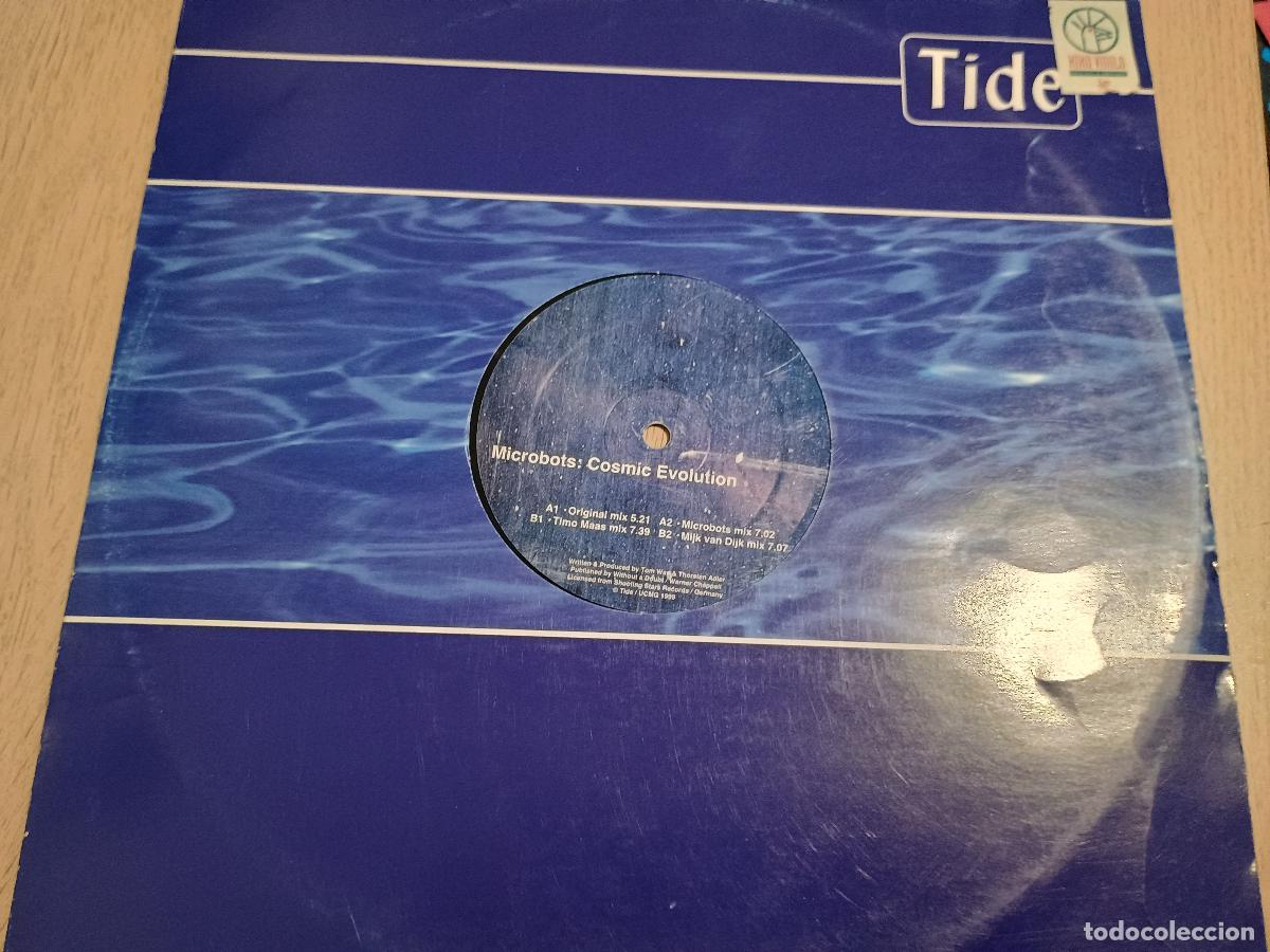 Discos de vinilo: Microbots &ndash; Cosmic Evolution UK 1999 Electronic Trance, Techno, Hard Trance - Foto 1