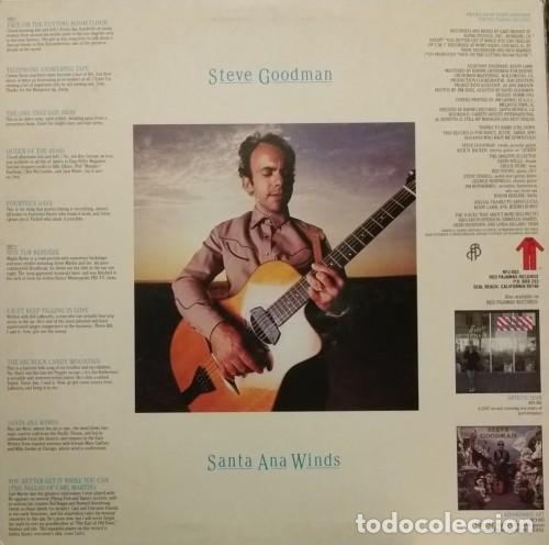 Discos de vinilo: Steve Goodman &ndash; Santa Ana Winds - Foto 2