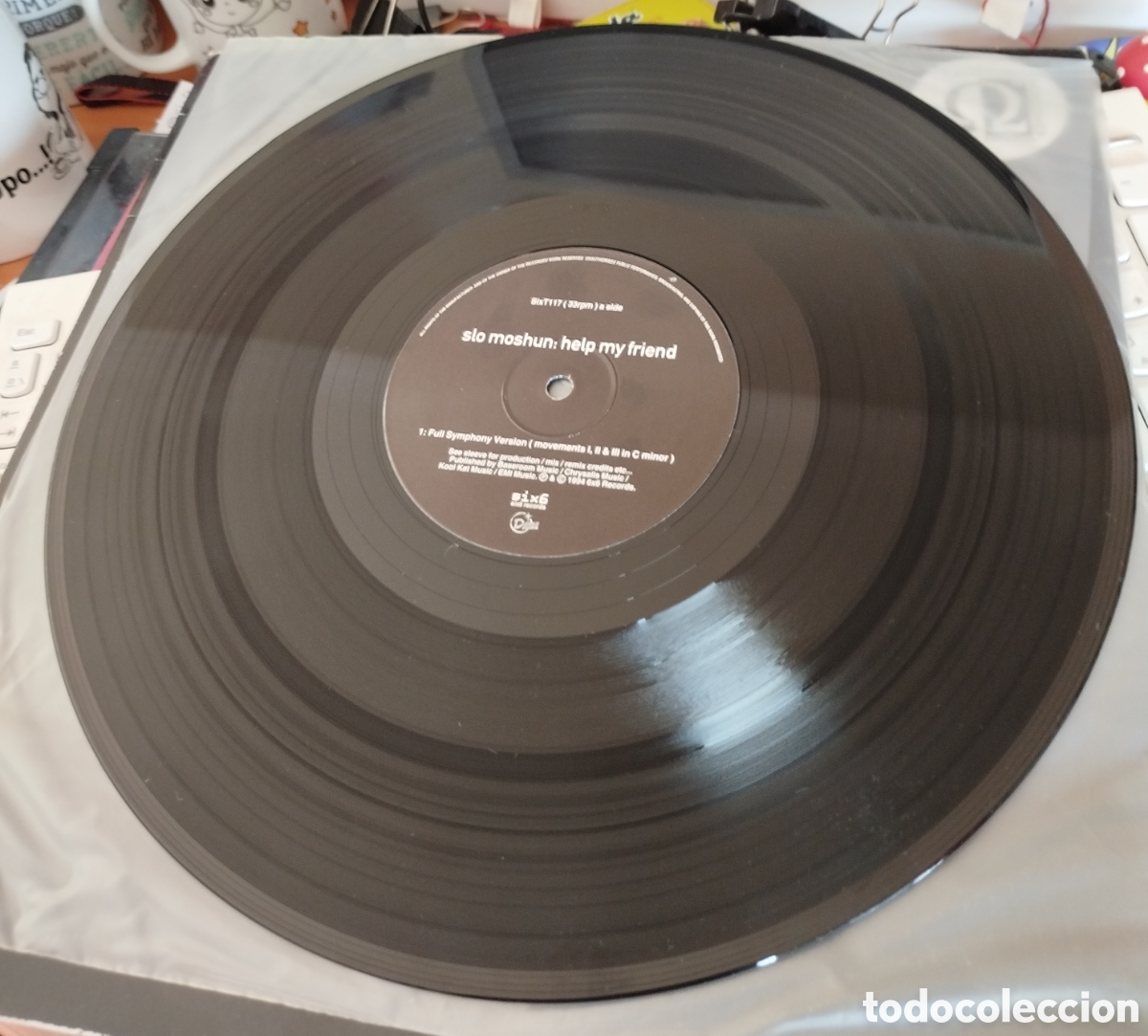 Discos de vinilo: Slo Moshun&nbsp;&lrm;&ndash;&nbsp;Help My Friend - Foto 2