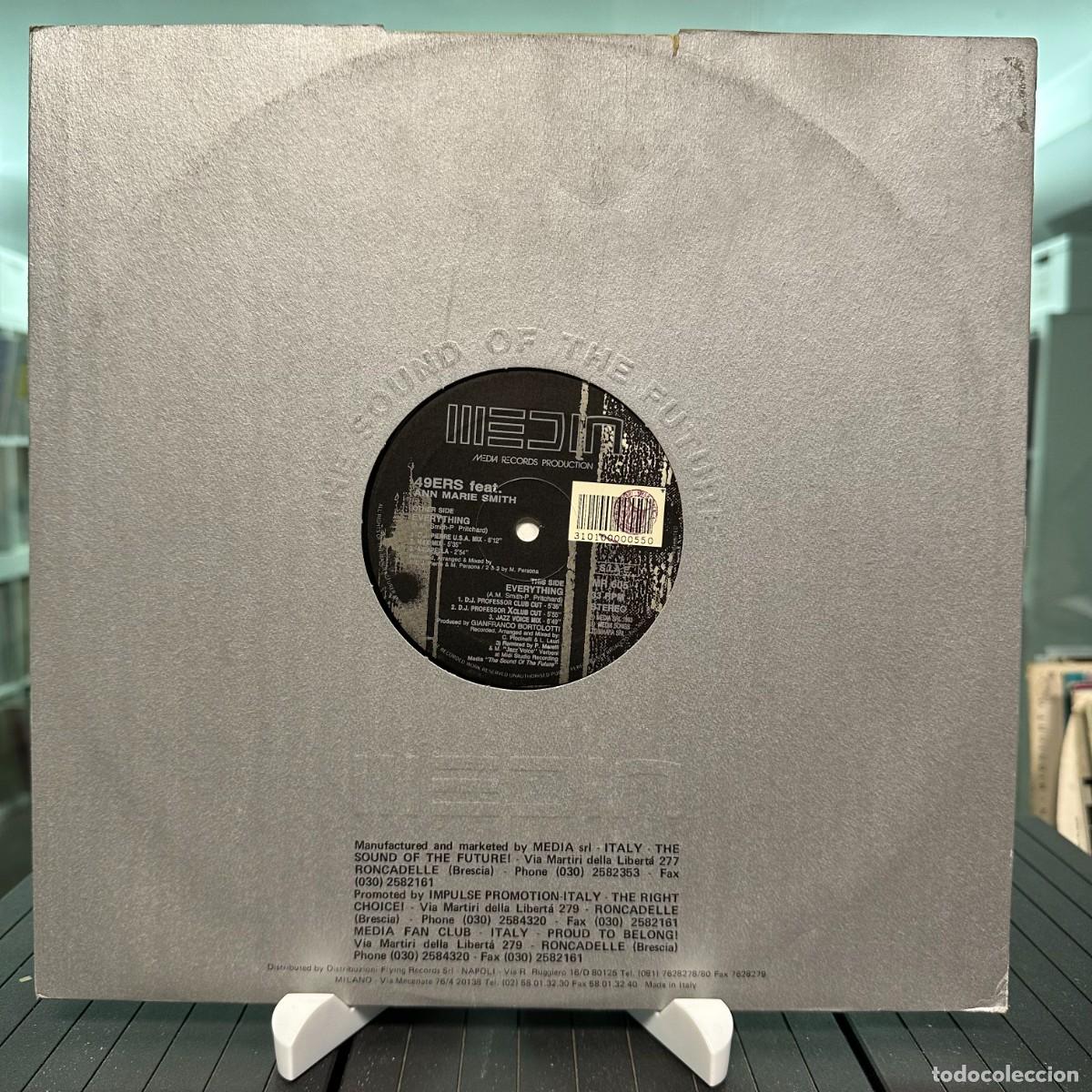 Discos de vinilo: 49ers Feat. Ann Marie Smith - Everything (12&rdquo;) - Foto 1