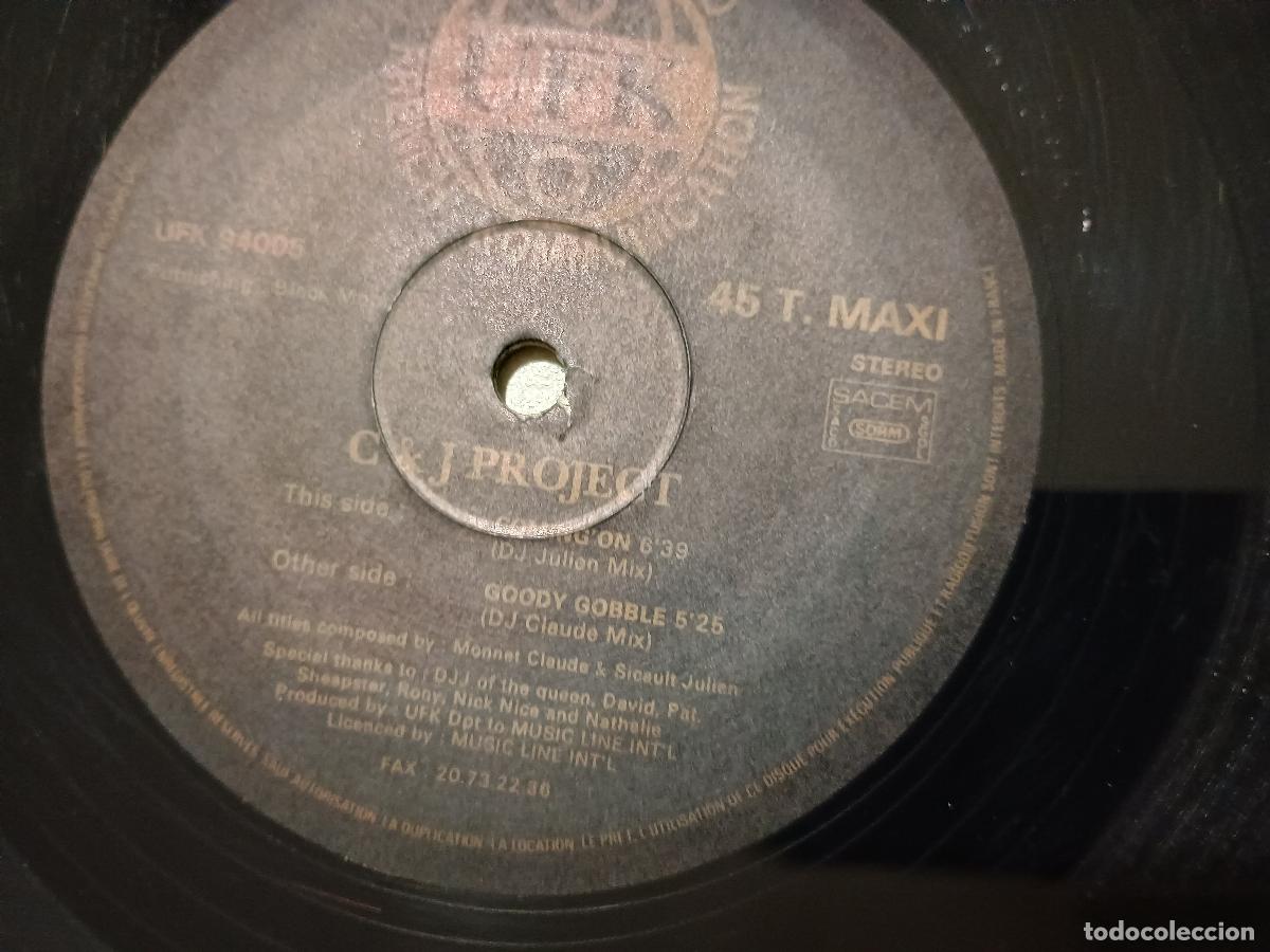 Discos de vinilo: C & J Project &ndash; Goody Gobble Germany 1994 Electronic Trance - Foto 6