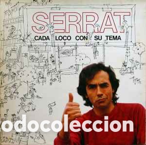 Discos de vinilo: Serrat &lrm;&ndash; Cada Loco Con Su Tema - Foto 1