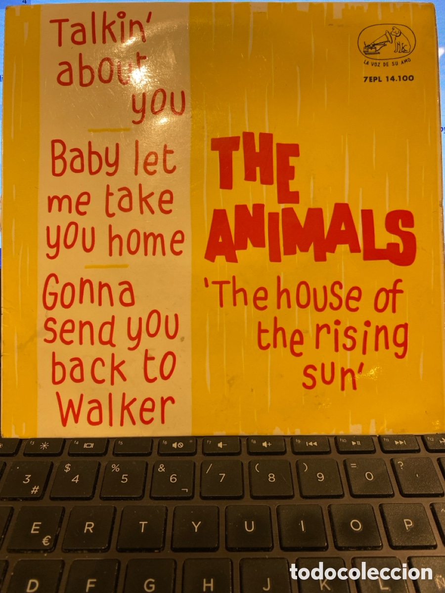 Discos de vinilo: THE ANIMALS - TALKING ABOUT YOU + 3 EP SPAIN - Foto 1