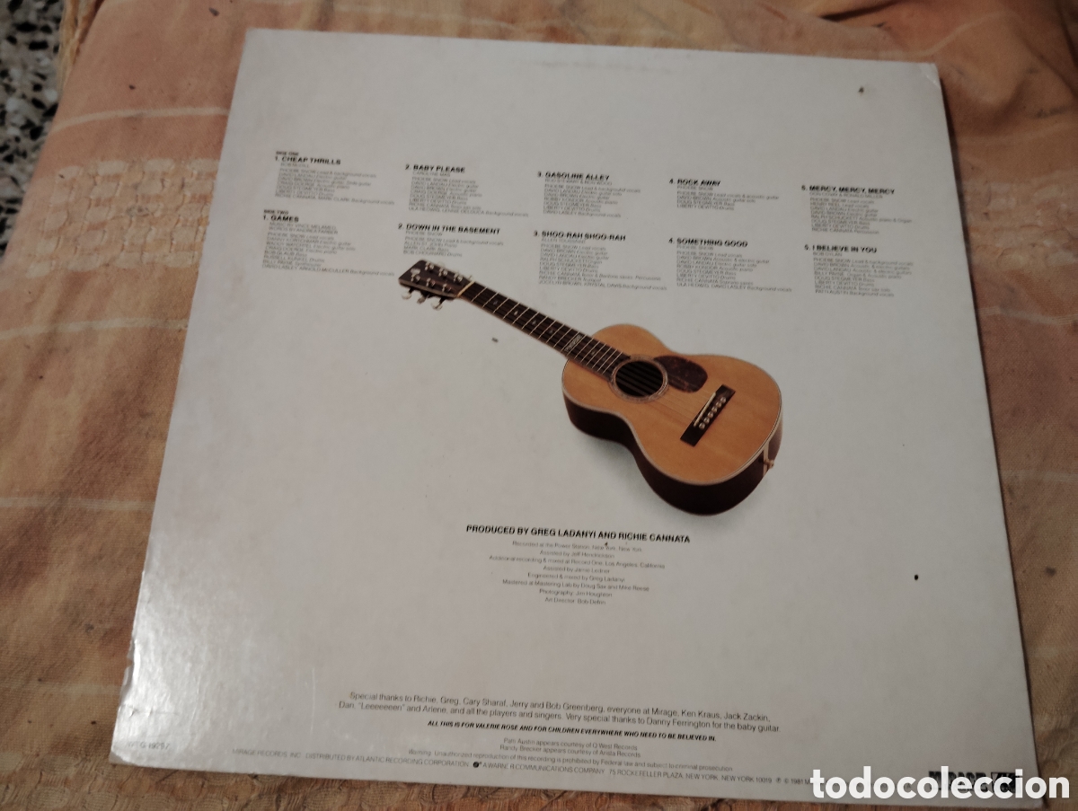 Discos de vinilo: PHOEBE SNOW - ROCK AWAY - Foto 2