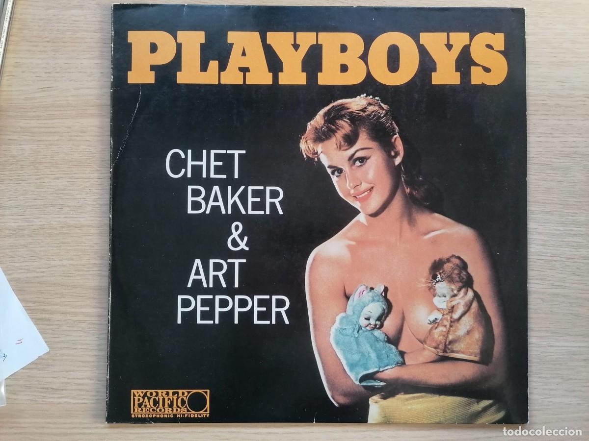 Discos de vinilo: LP Chet Baker Art Pepper Playboys USA