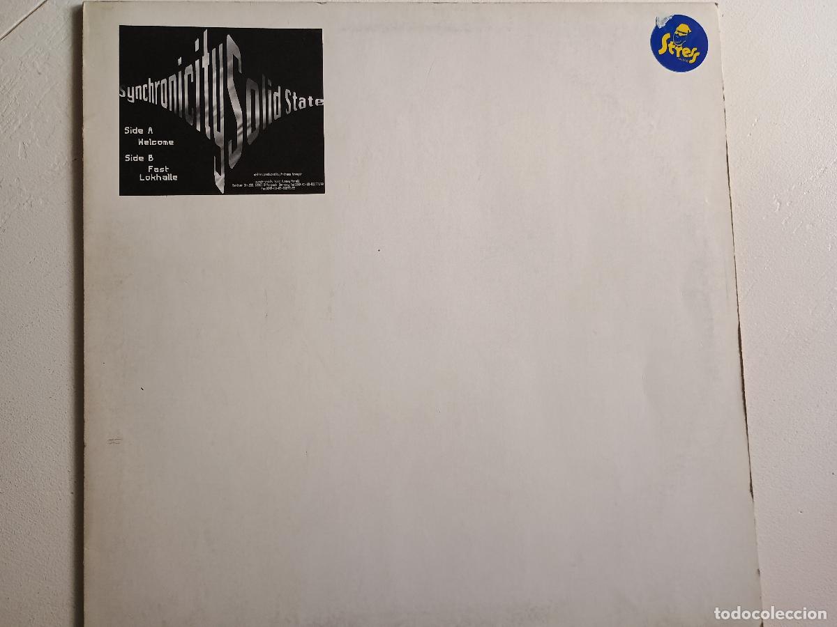 Discos de vinilo: Solid State &lrm;&ndash; Lokhalle Germany 1996 Electronic Techno, Acid, Downtemp - Foto 3