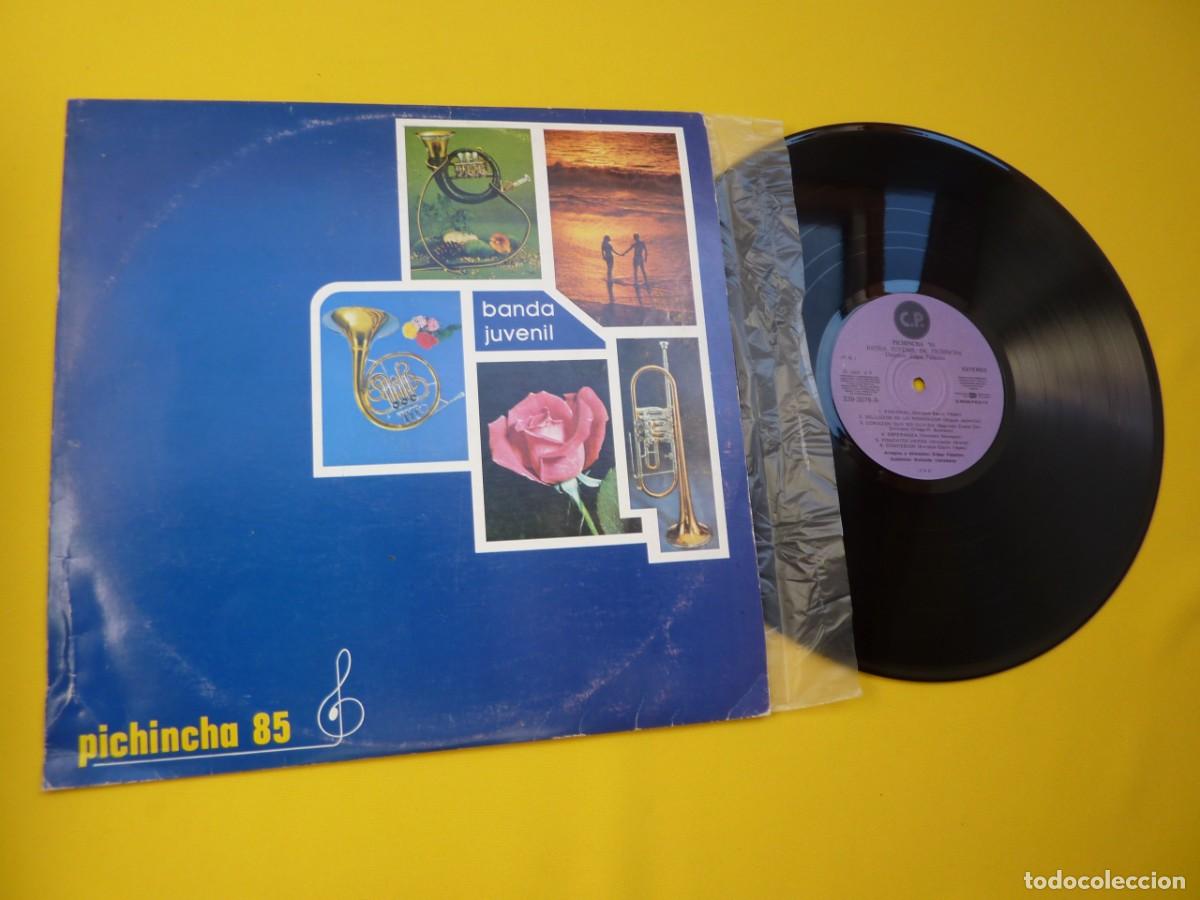 Vinyl records: LP PICHINCHA 85 - Banda Juvenil - ECUADOR Press - 339 3076 (EX-/M-) 5