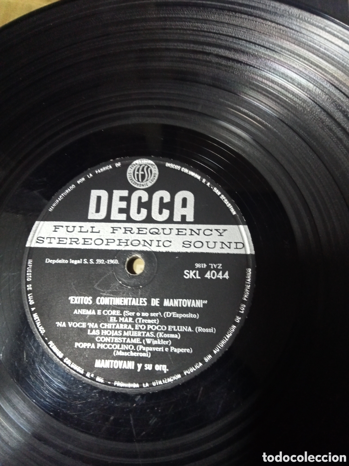 Discos de vinilo: Mantovani Continental Encores - Foto 9