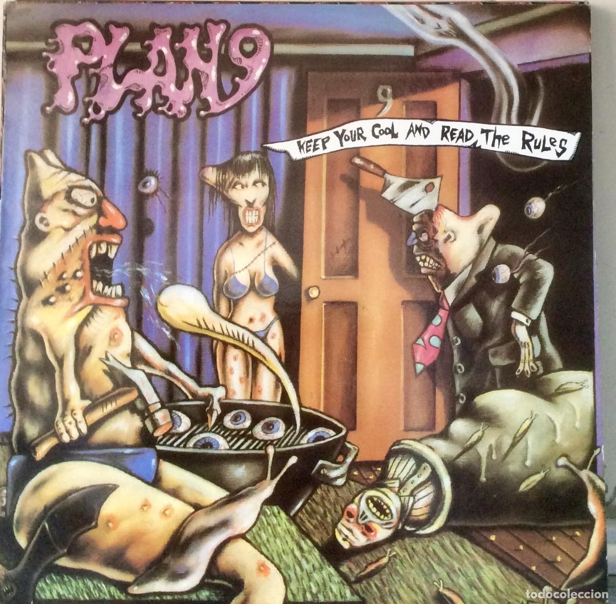 Discos de vinilo: PLAN 9 Keep Your Cool and Read.../// 1989 Espa&ntilde;a COMO NUEVO - Foto 1