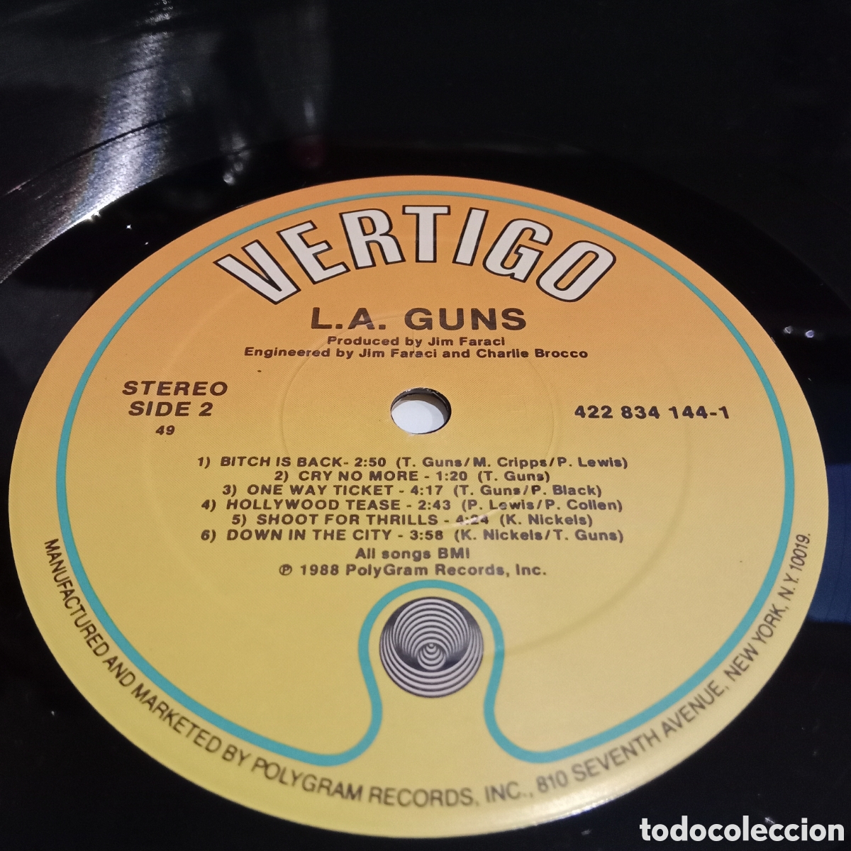 Discos de vinilo: L.A. GUNS - L.A. GUNS - LP - Foto 7