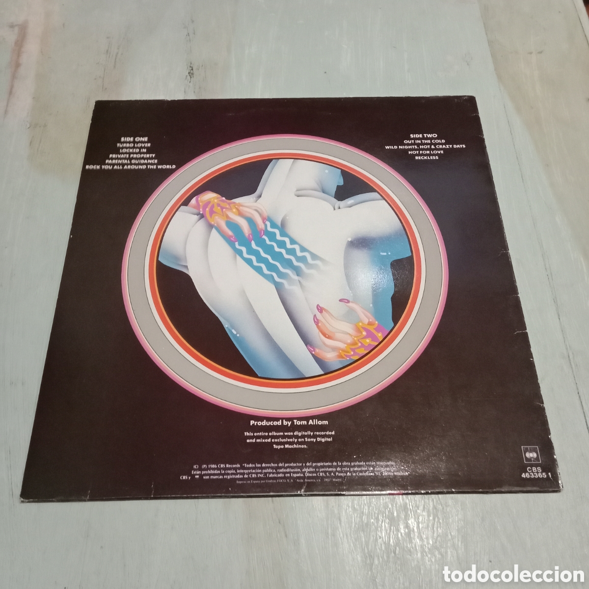 Discos de vinilo: JUDAS PRIEST - TURBO - LP - Foto 2