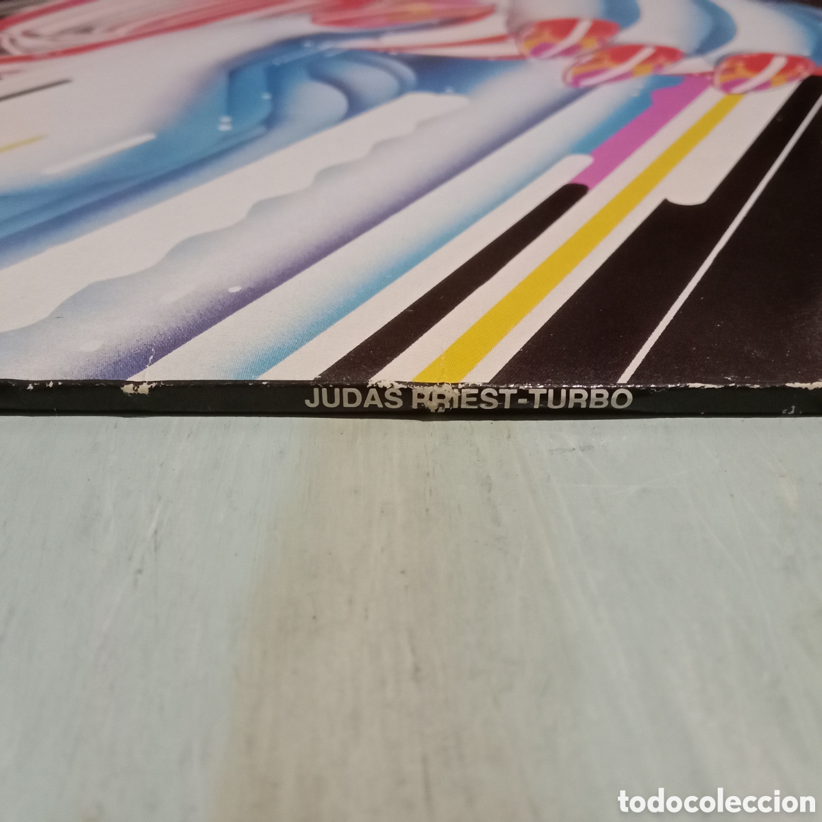 Discos de vinilo: JUDAS PRIEST - TURBO - LP - Foto 3
