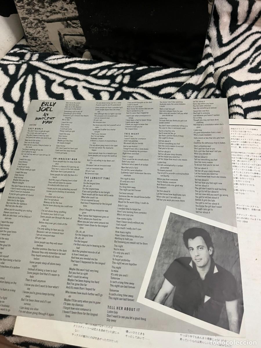 Discos de vinilo: Billy Joel An Innocent Man - Foto 6