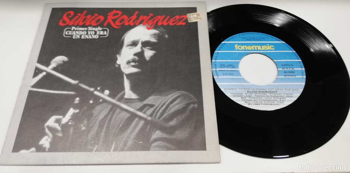 Disques de vinyle: SCO21-Silvio Rodr&iacute;guez - Cuando Yo Era Un Enano (7&rdquo;, Single)