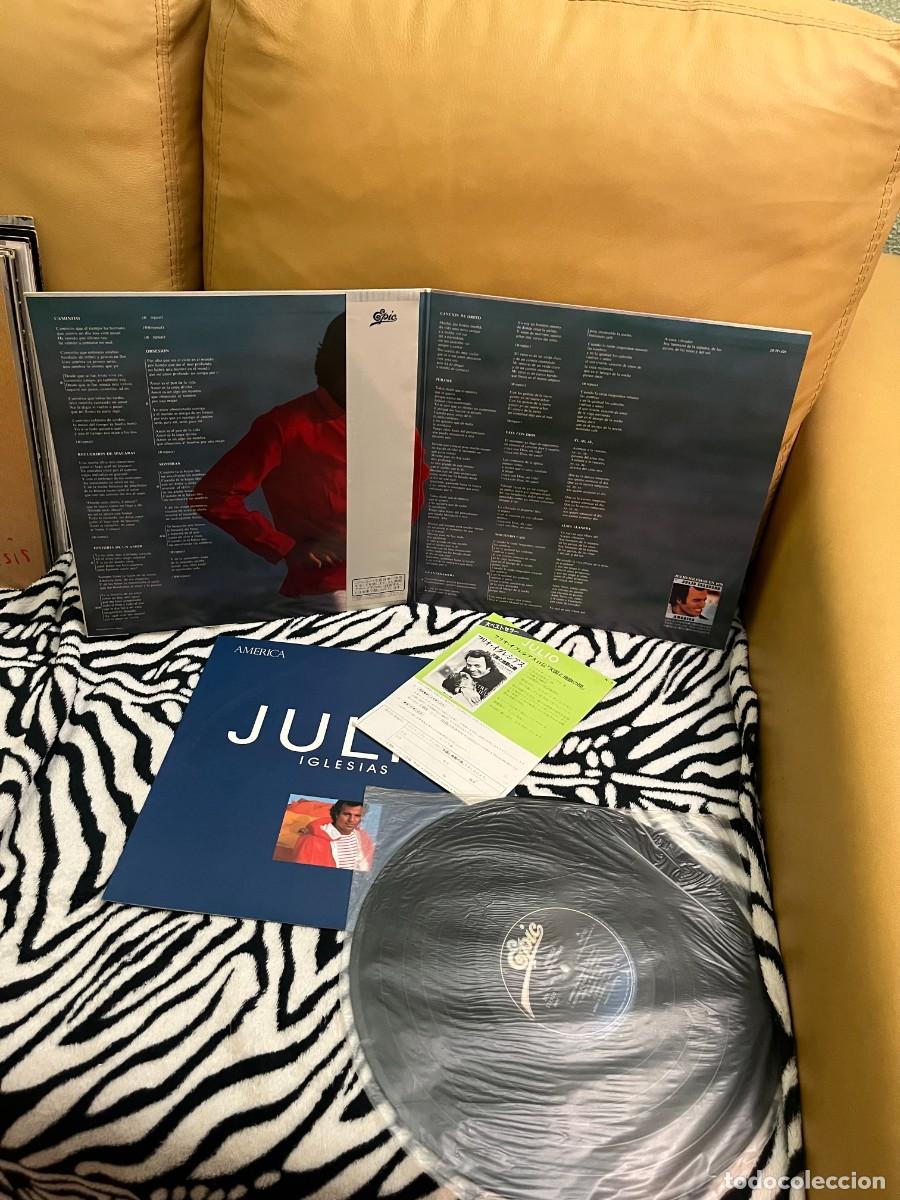 Discos de vinilo: Julio Iglesias America - Foto 2