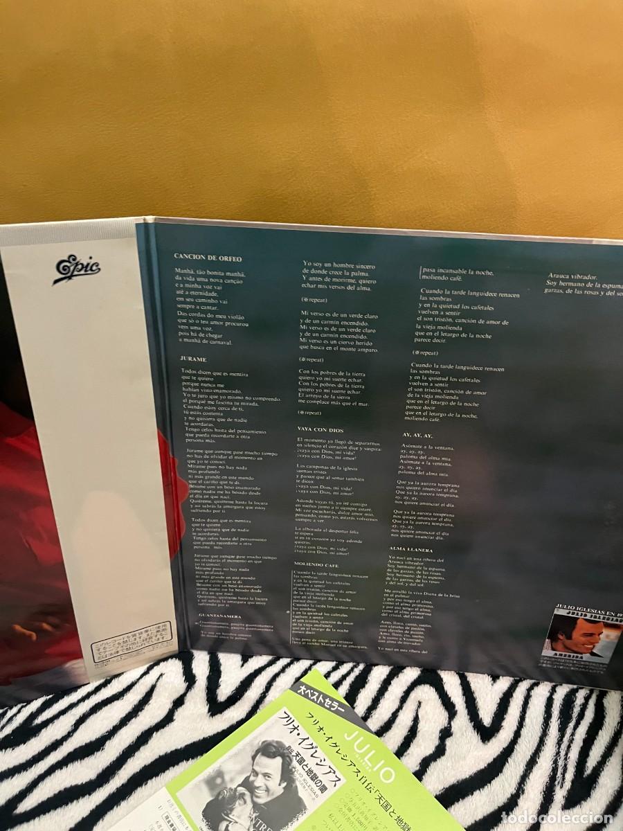 Discos de vinilo: Julio Iglesias America - Foto 3