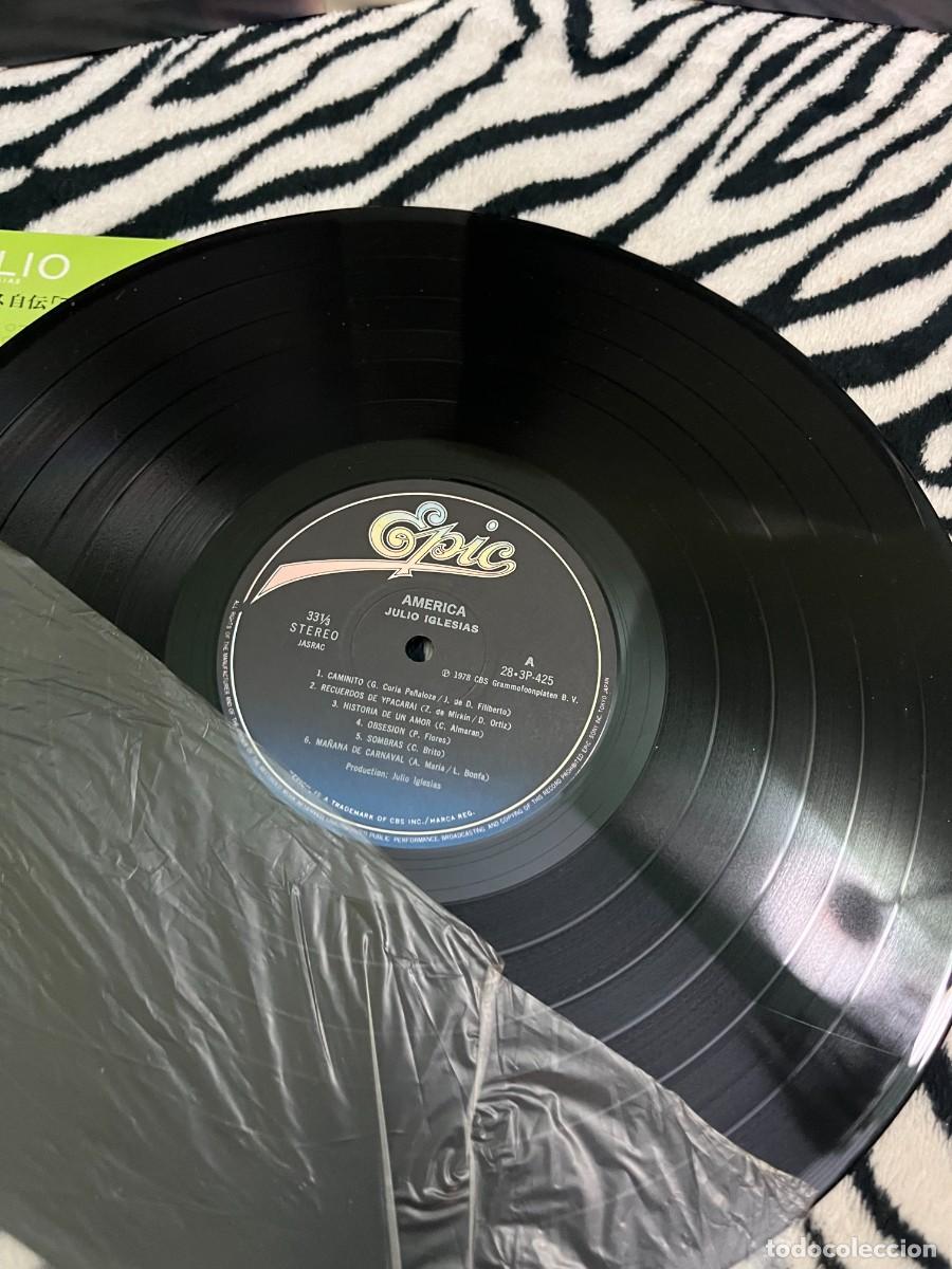 Discos de vinilo: Julio Iglesias America - Foto 6