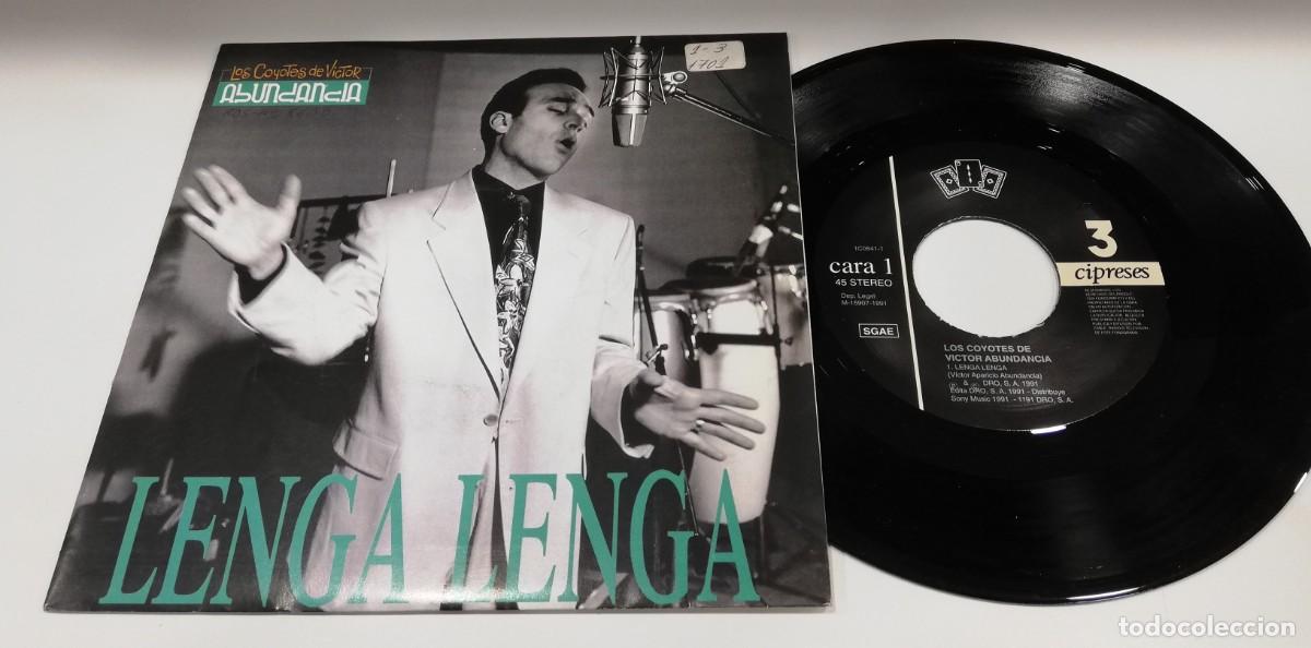 Disques de vinyle: SCO21-Los Coyotes De Victor Abundancia - Lenga Lenga (7&rdquo;, Single)