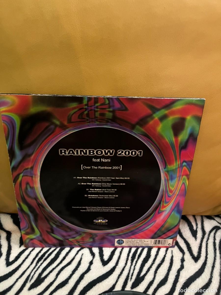 Discos de vinilo: Rainbow 2001 feat Nani Over The Rainbow 2001 - Foto 2