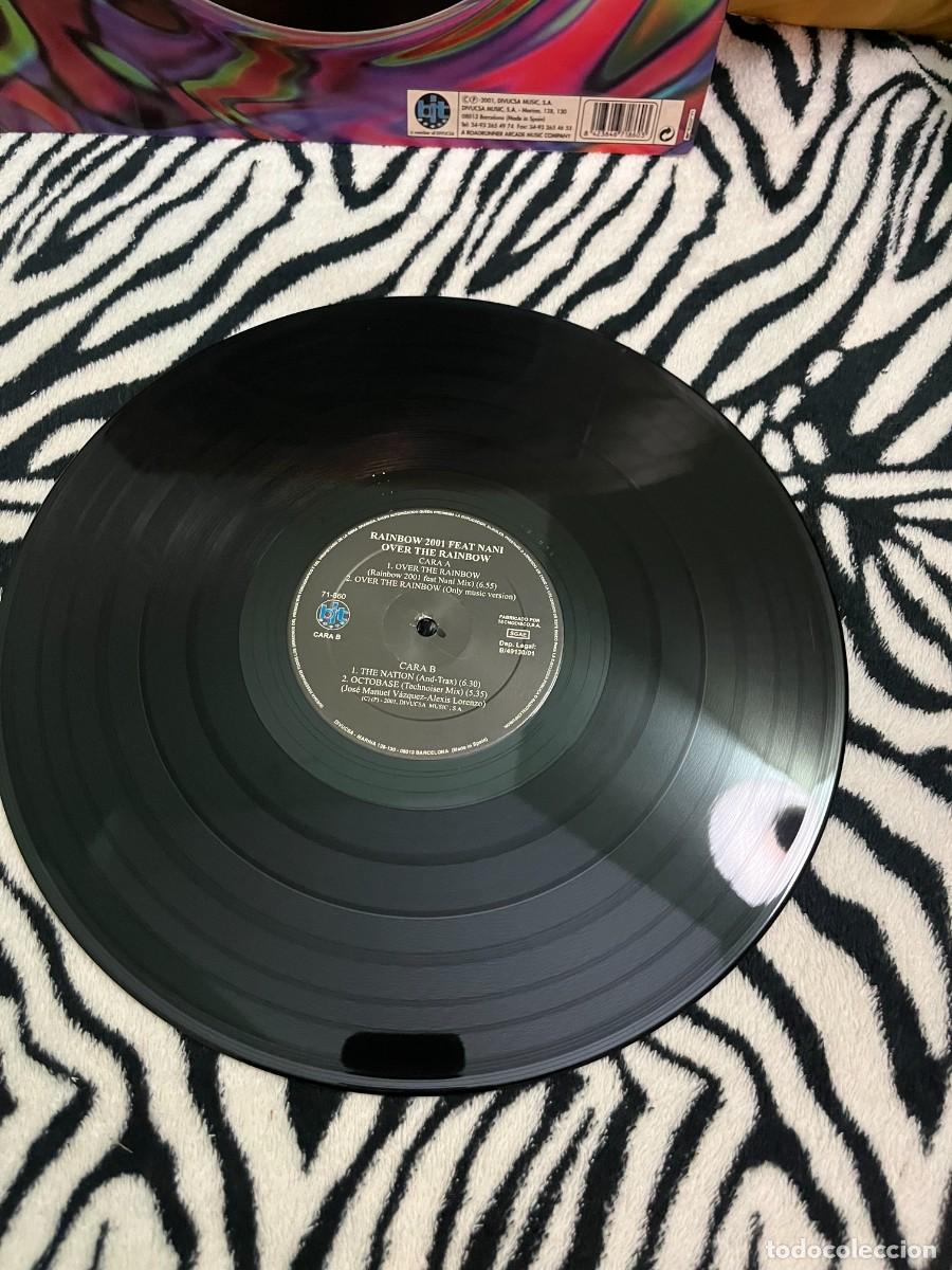 Discos de vinilo: Rainbow 2001 feat Nani Over The Rainbow 2001 - Foto 3