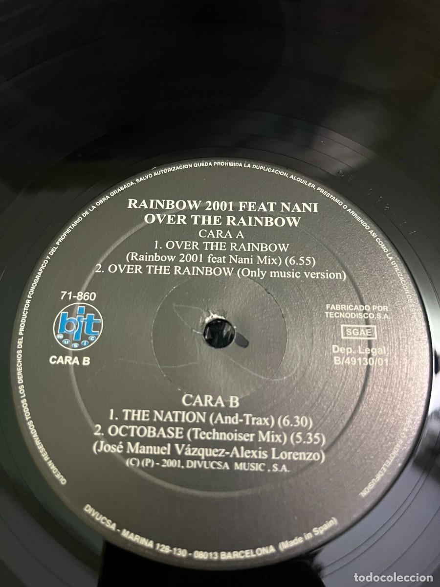 Discos de vinilo: Rainbow 2001 feat Nani Over The Rainbow 2001 - Foto 4