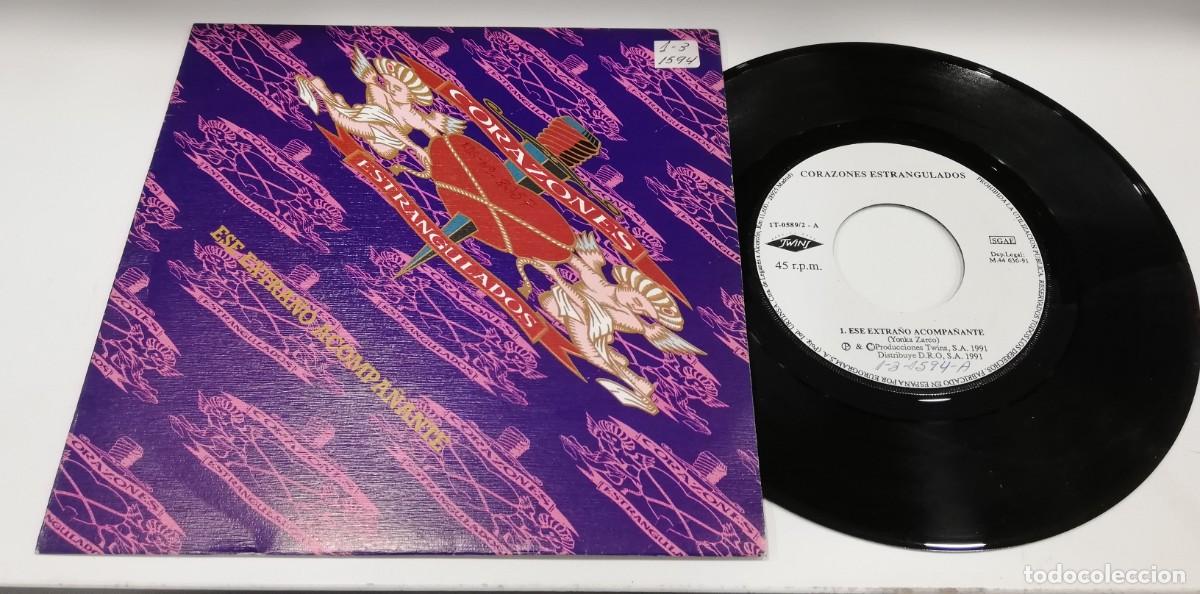 Disques de vinyle: SCO21-Corazones Estrangulados - Ese Extra&ntilde;o Acompa&ntilde;ante (7&rdquo;, Single)