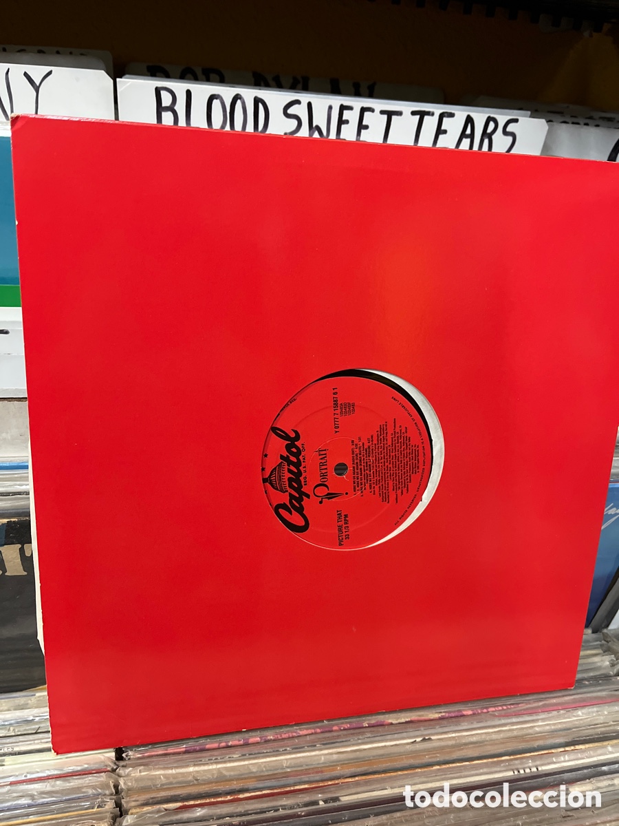 Discos de vinilo: capitol portrait here we go again - Foto 2
