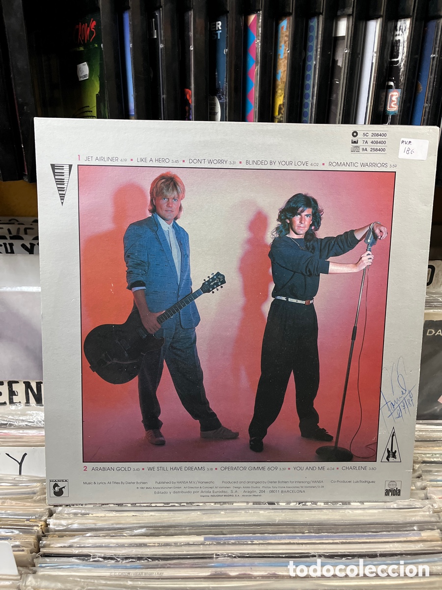Discos de vinilo: modern talking romantic warriors - Foto 2